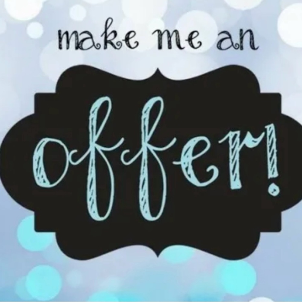 Make Me an Offer Typography Wall Art